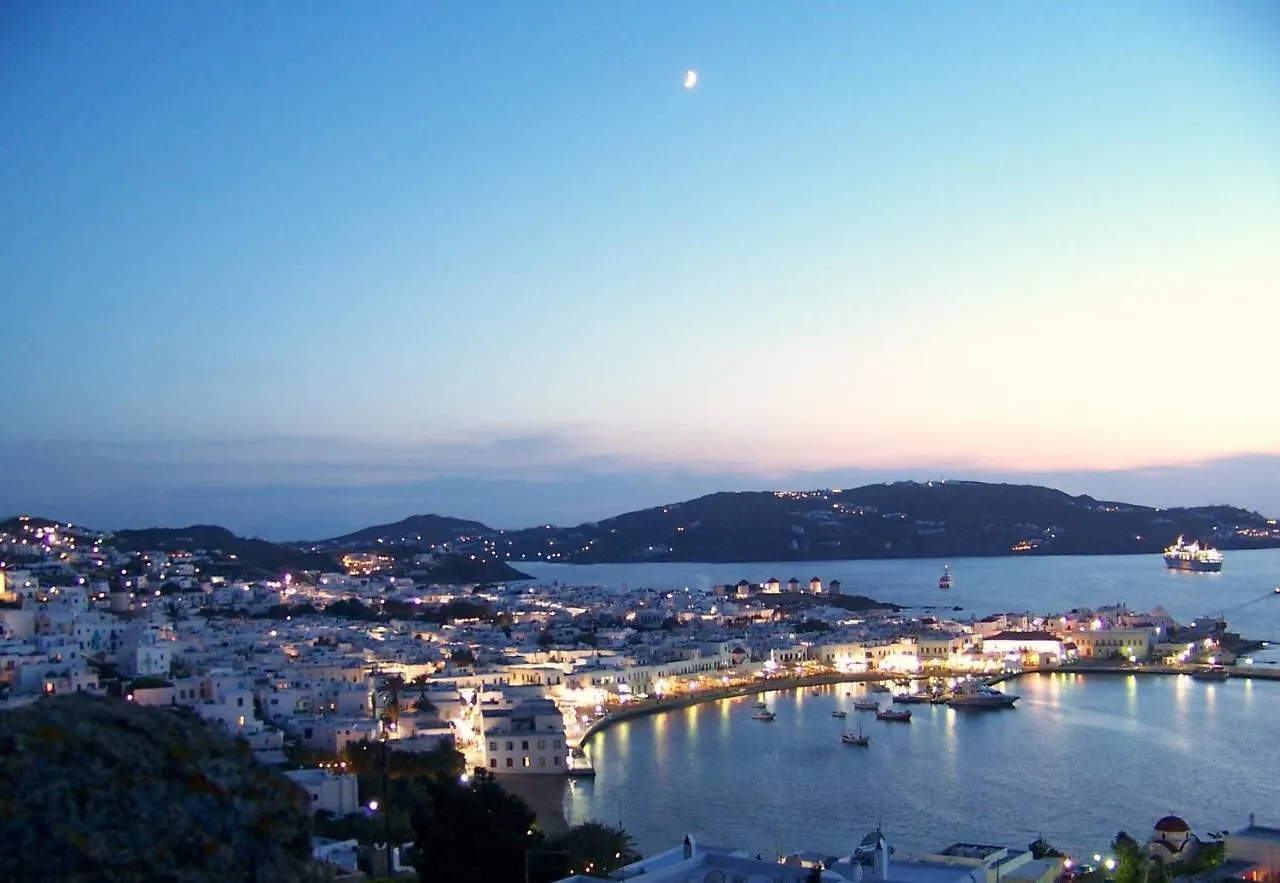 Luxury Mykonos Villa Stunning Seaviews 4 Bedrooms Jacuzzi Agia Sofia Villa Tourlos Greece