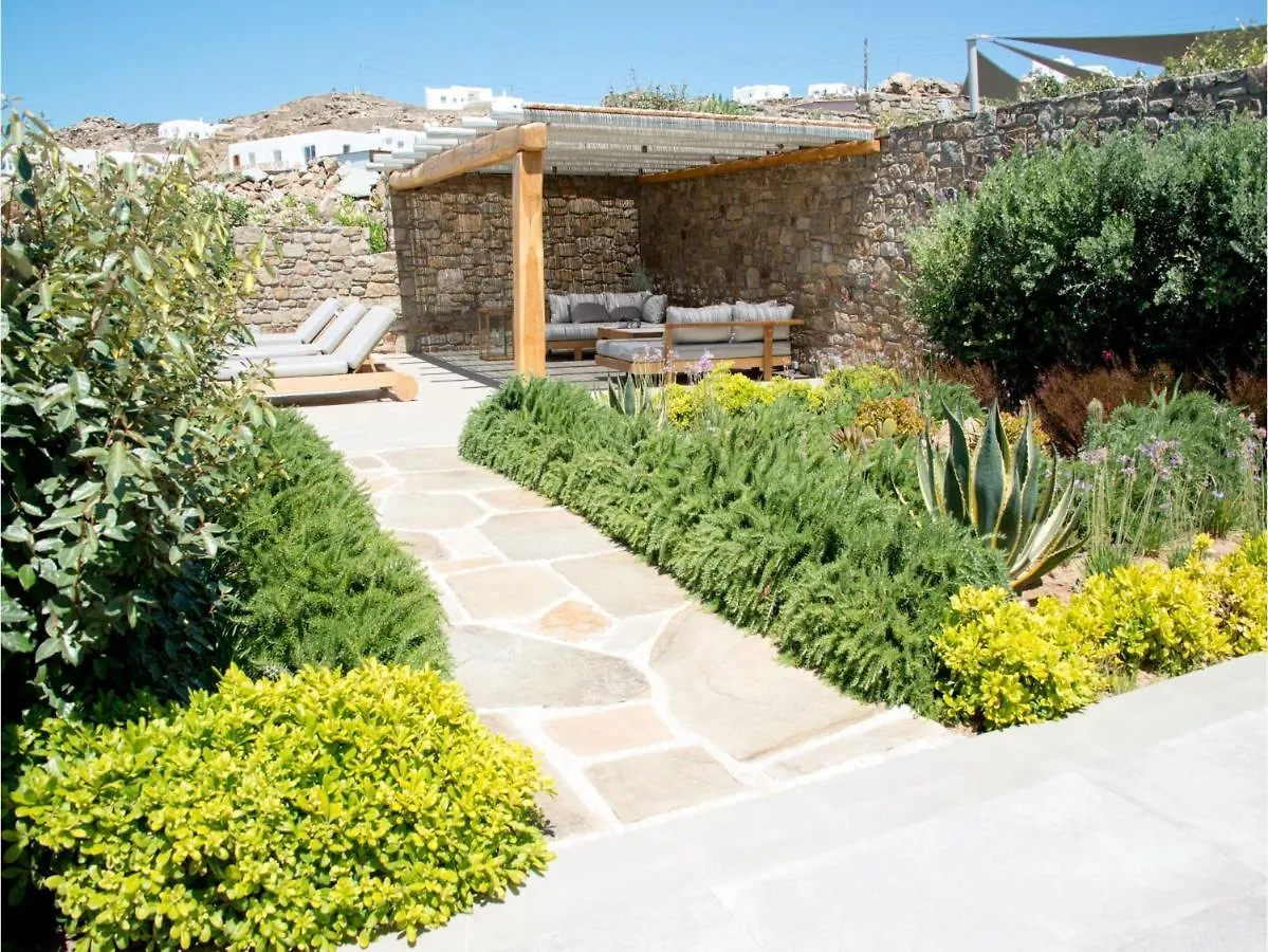 Luxury Mykonos Villa Stunning Seaviews 4 Bedrooms Jacuzzi Agia Sofia Villa Tourlos 0*,