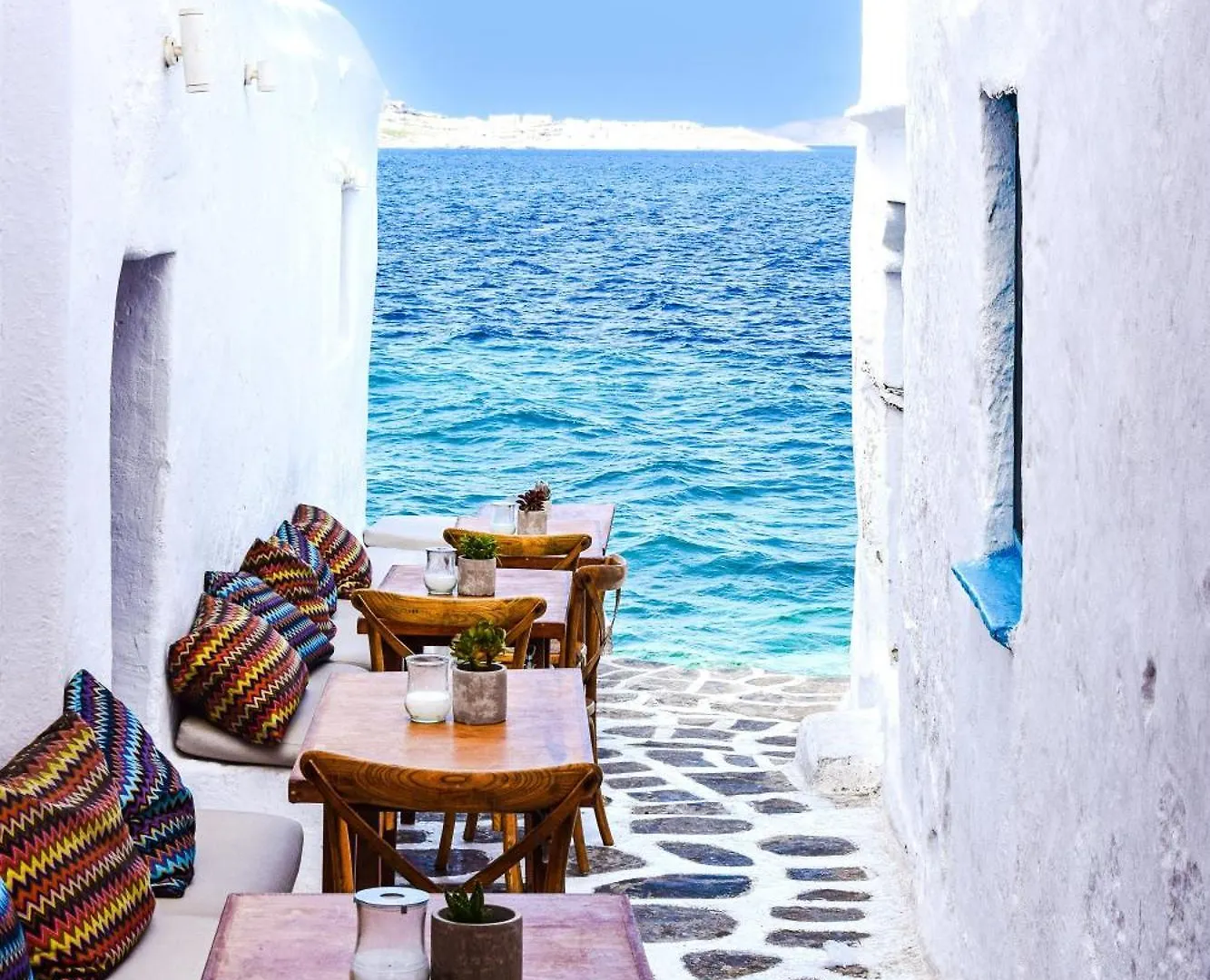 Luxury Mykonos Villa Stunning Seaviews 4 Bedrooms Jacuzzi Agia Sofia Villa Tourlos Greece