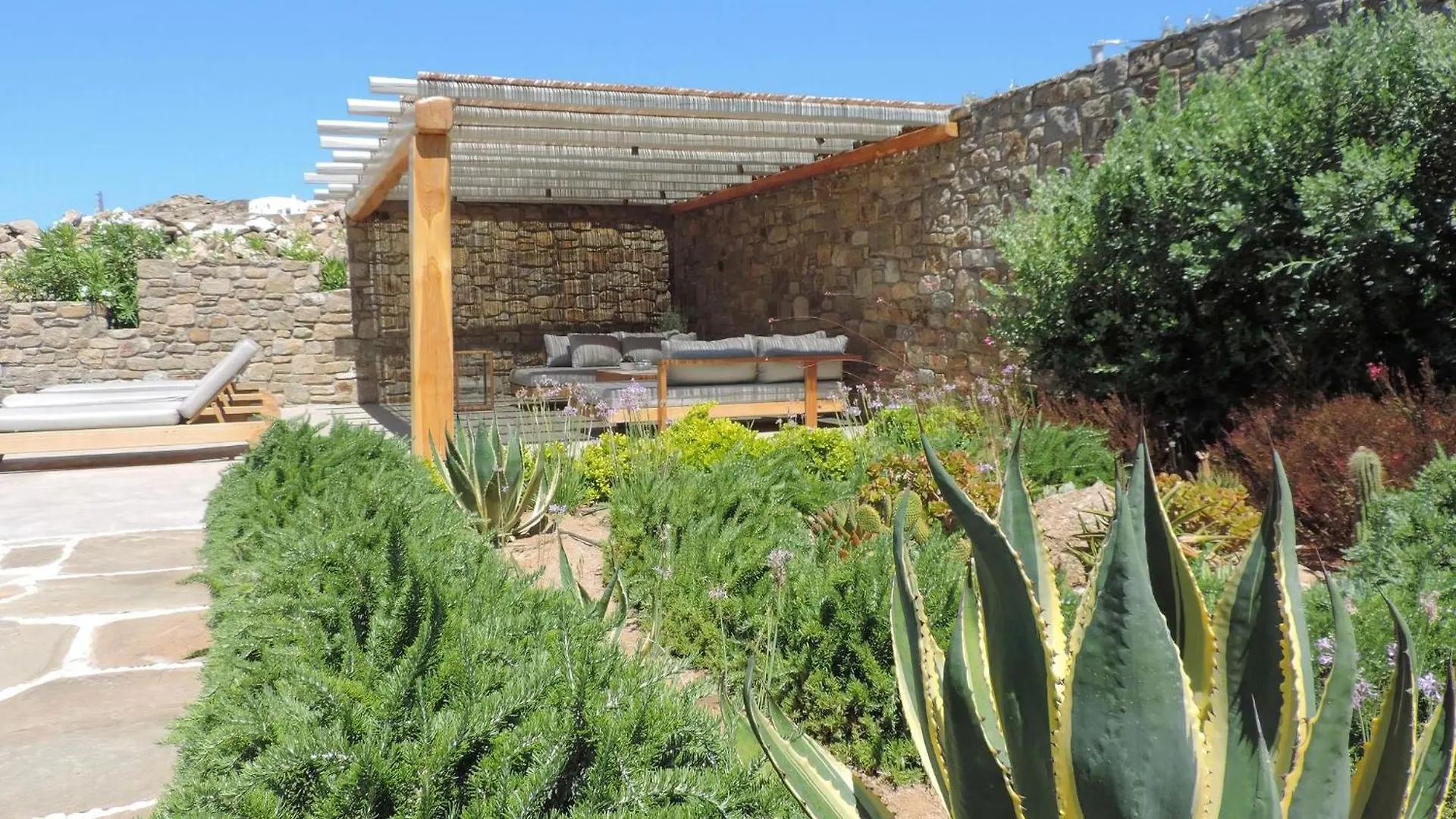 Luxury Mykonos Villa Stunning Seaviews 4 Bedrooms Jacuzzi Agia Sofia Villa Tourlos