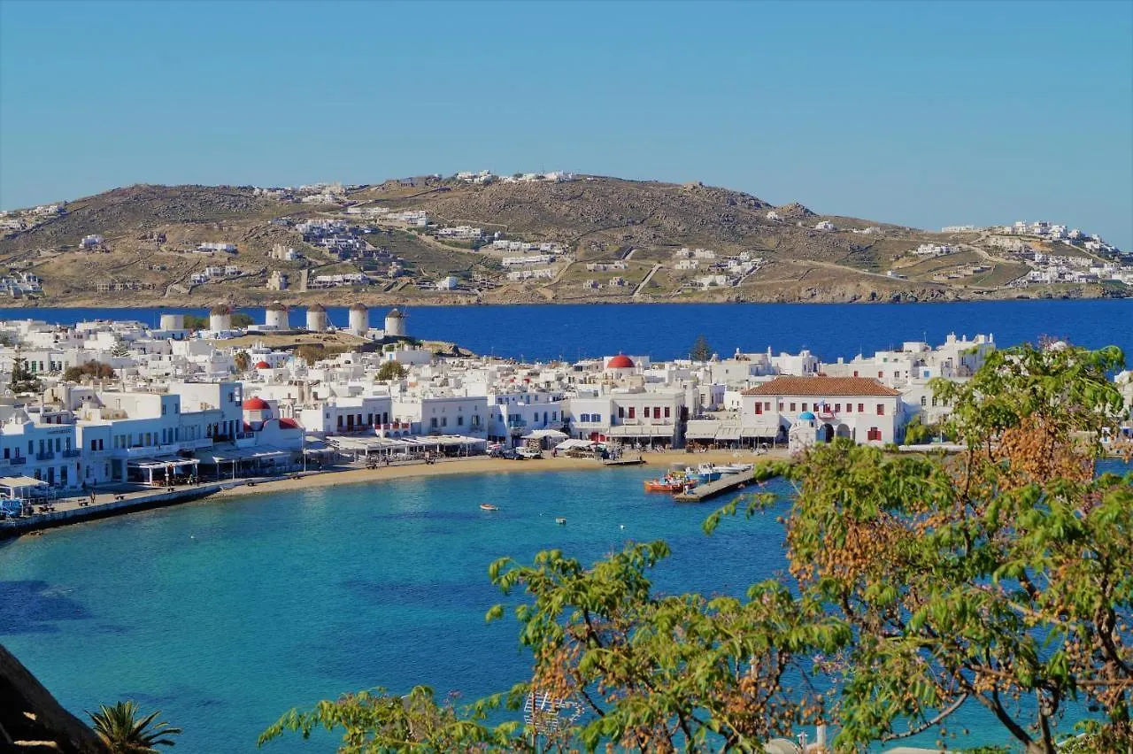 Luxury Mykonos Villa Stunning Seaviews 4 Bedrooms Jacuzzi Agia Sofia Villa Tourlos