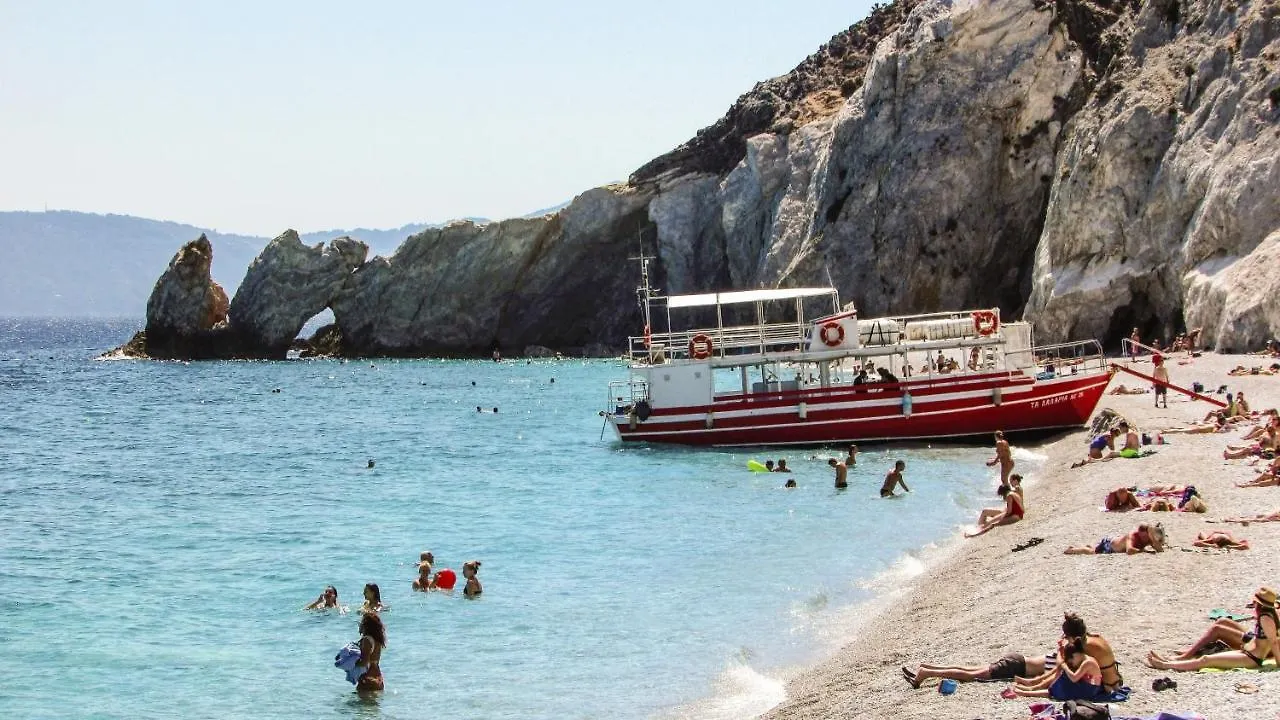 Luxury Mykonos Villa Stunning Seaviews 4 Bedrooms Jacuzzi Agia Sofia Villa Tourlos 0*,  Greece